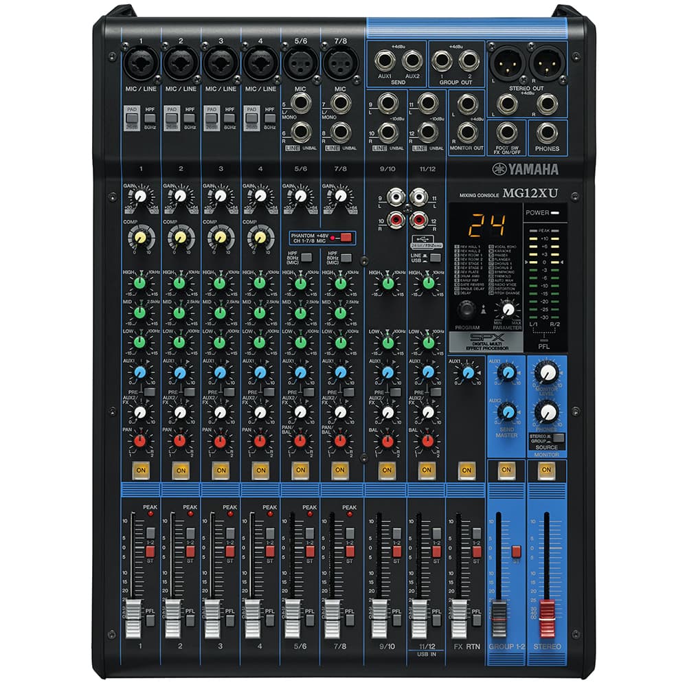 Yamaha 12 Channel Amp Mixer